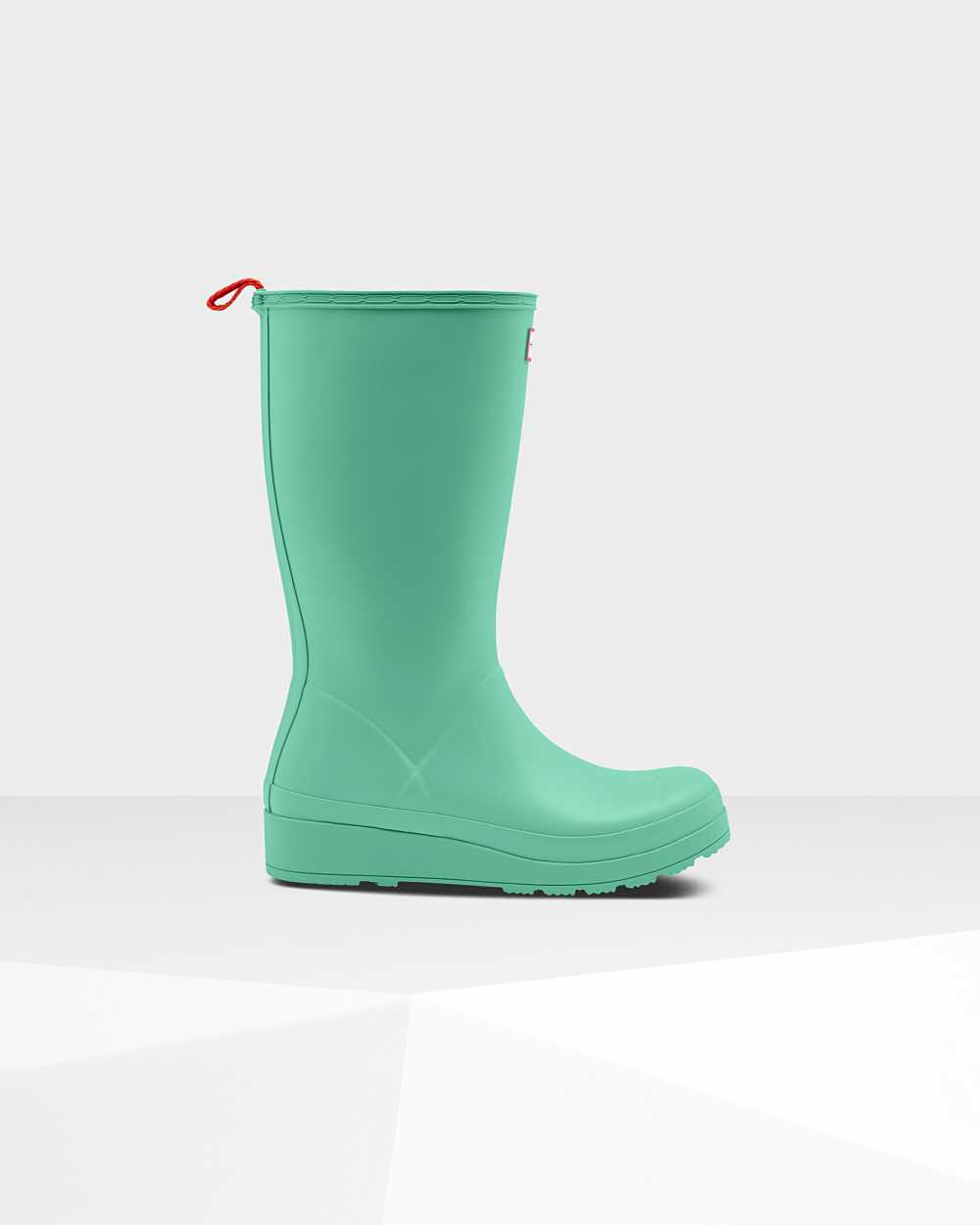 Womens Hunter Original Play Tall Mid-Calf Rain Boots Mint | NMHQYI-930